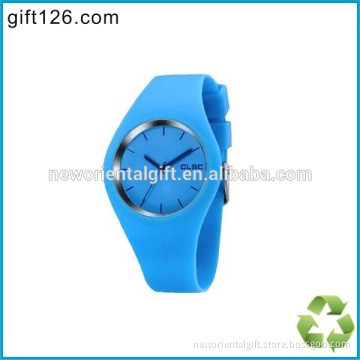 3ATM waterproof Jelly Watches with flexible silicone strap
